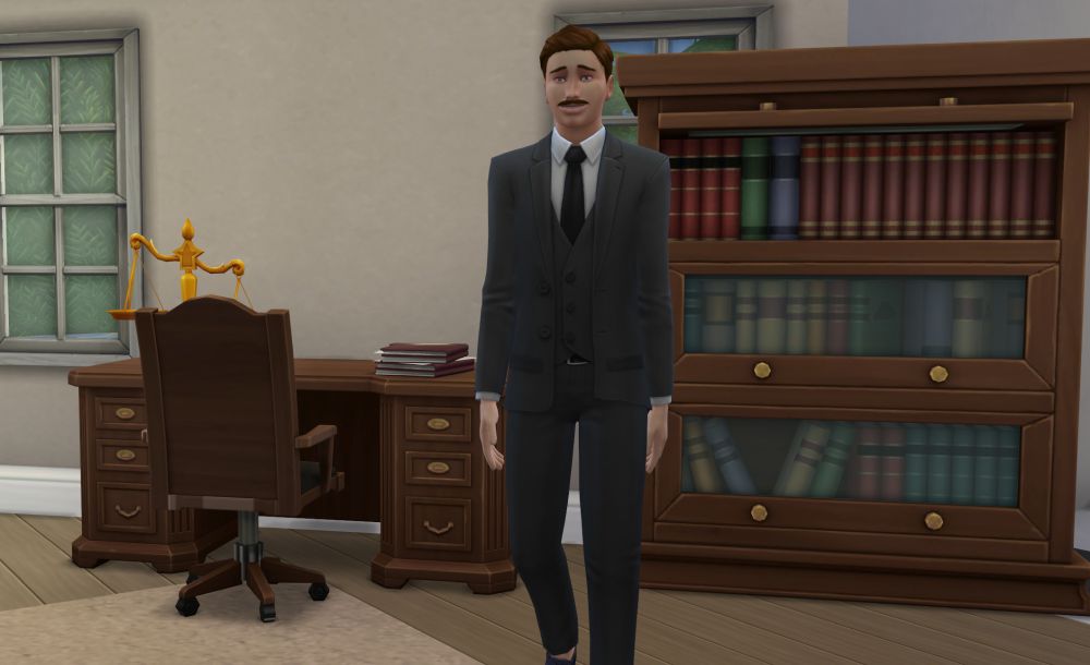 Private Attorney branch in The Sims 4 Discover University