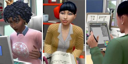 Freelancer Career in The Sims 4