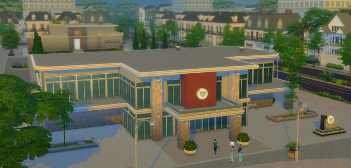 Sim Hospital in The Sims 4 Get to Work
