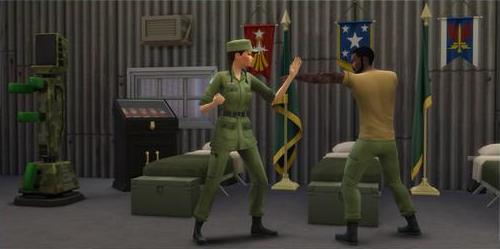 The Sims 4 StrangerVille Military Career