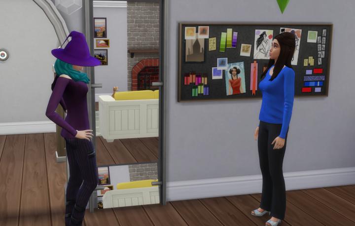 The Sims 4's Styist can start trends and gets this fashion board