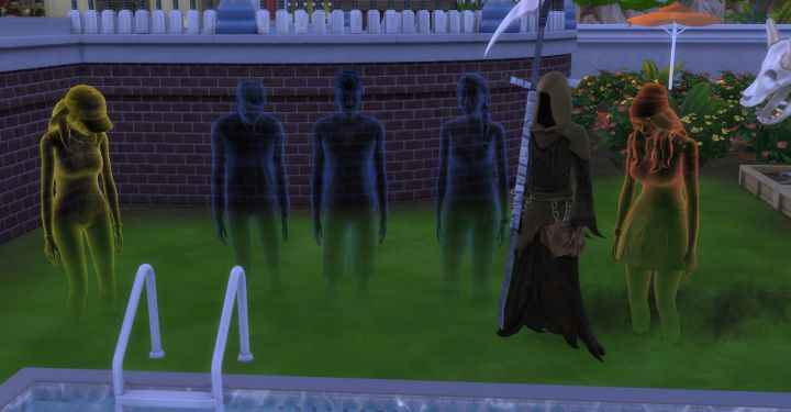 Ghosts and the grim reaper