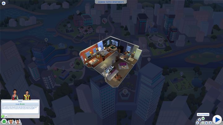 How to move out Sims in The Sims 4 City Living