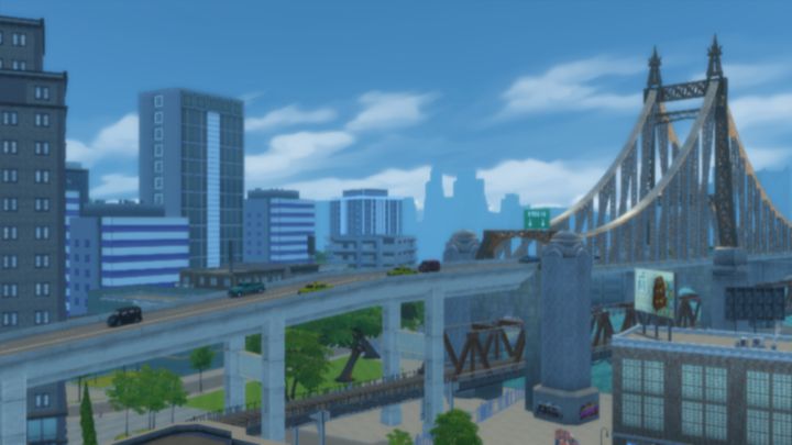 The City of San Myshuno in the City Living DLC