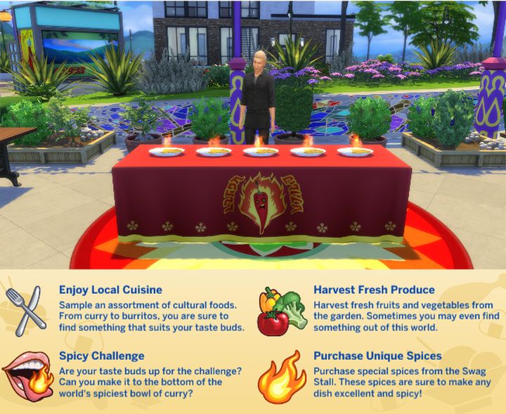 The Sims 4 Spice Festival