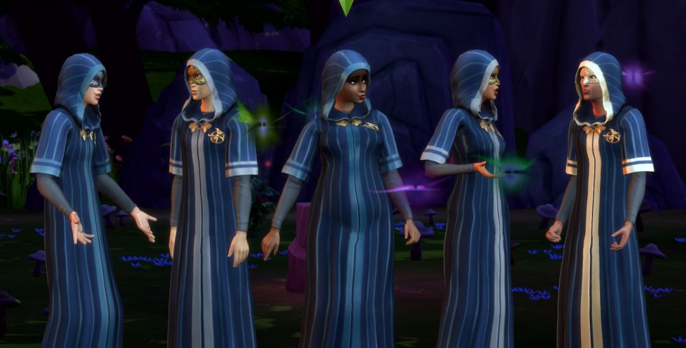 The Sims 4 Discover University: Sims in a Secret Society