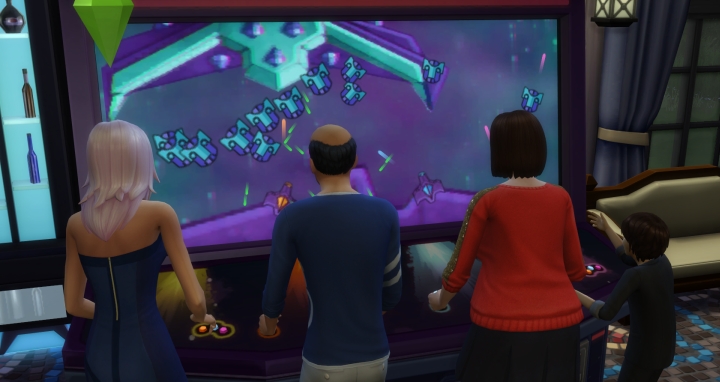 Arcade Machine in The Sims 4 Get Together
