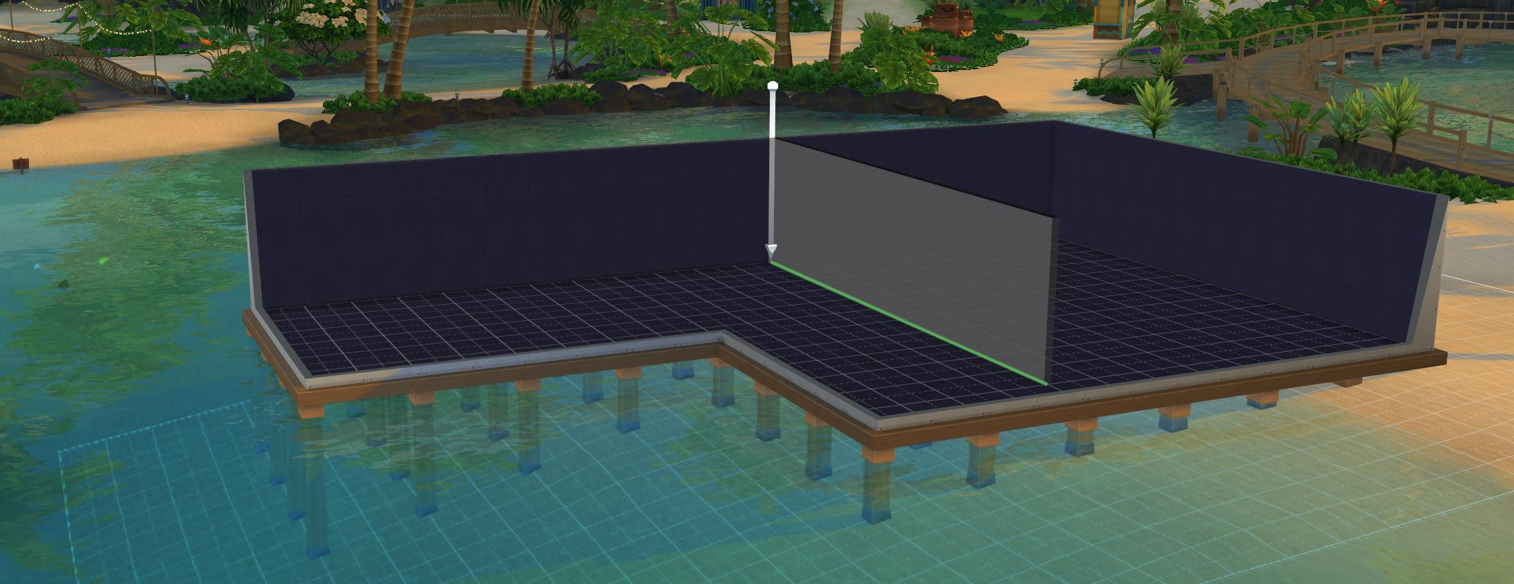 The Sims 4 Island Living: Separate rooms are required for separate foundations on your home build