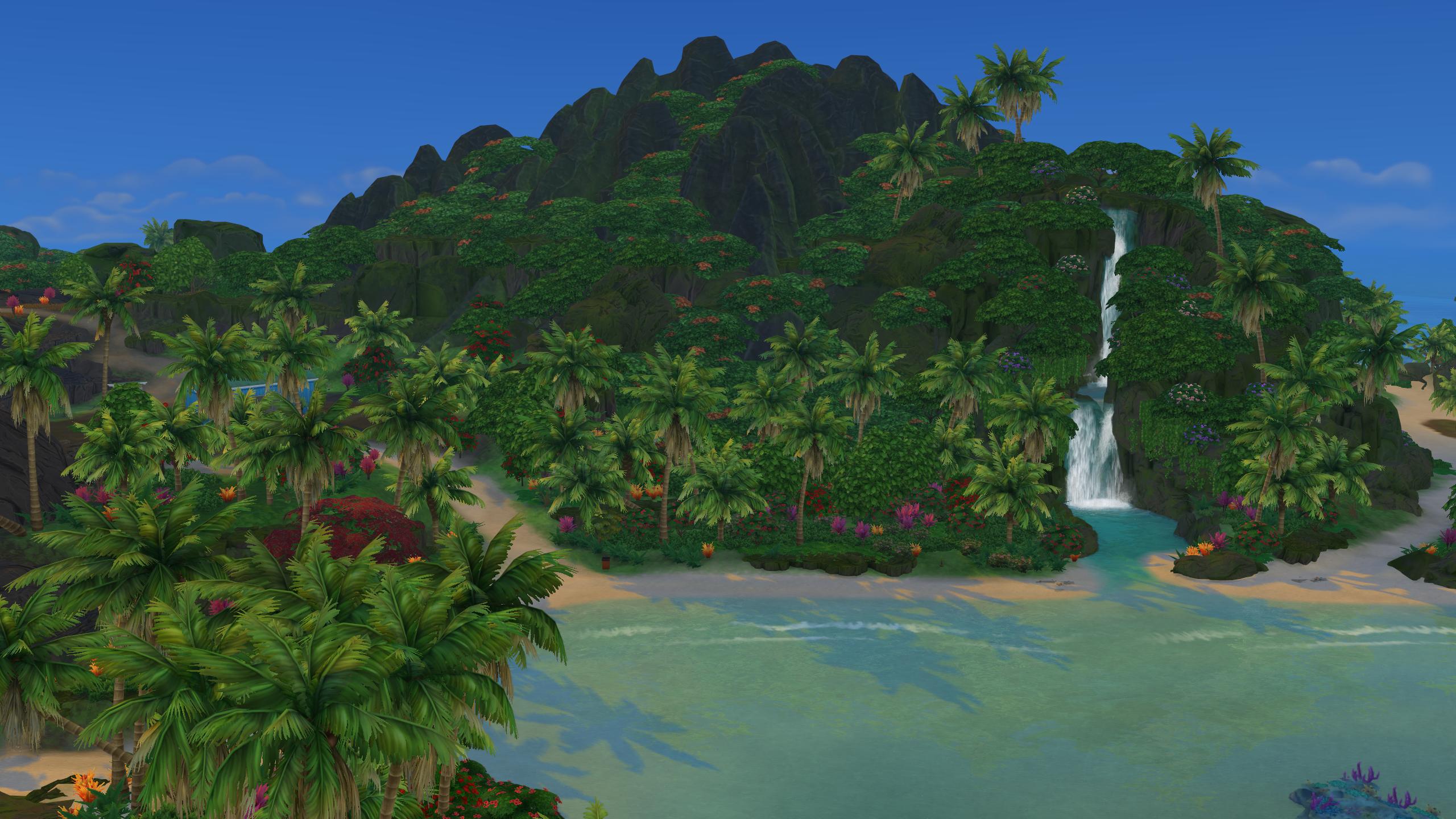 Ecology of one island is changeable in The Sims 4 Island Living