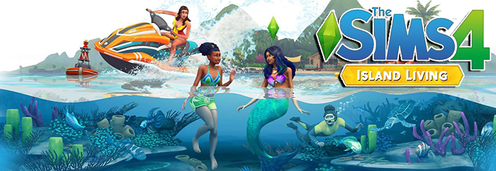 The Sims 4 Island Living Expansion