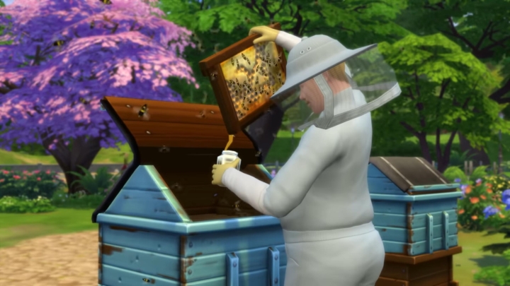 The Sims 4 Seasons: Sims can be a beekeper