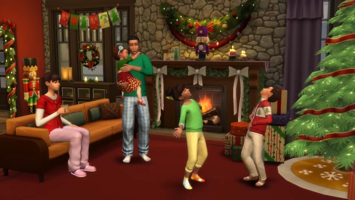 The Sims 4 Seasons: Christmas and other holidays are in the expansion