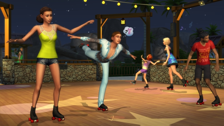 The Sims 4 Seasons: roller skating is a new activity for Sims