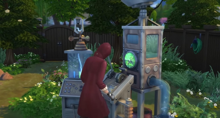The Sims 4 Seasons: Control the weather with the weather machine!