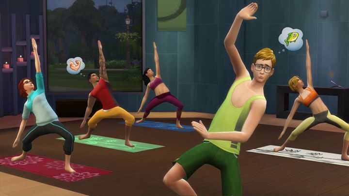 Yoga is a key feature of Spa Day