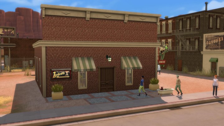 The Bar in The Sims 4 Strangerville Game Pack