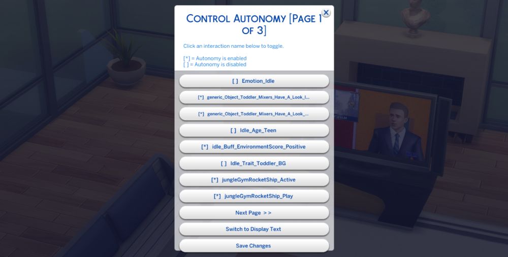 The Sims 4 Autonomy Mod