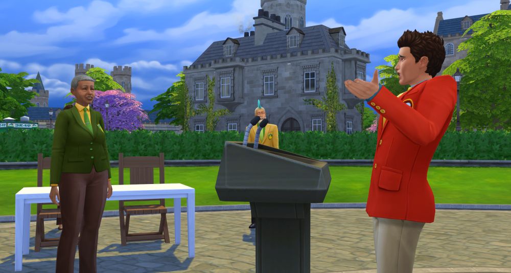 The Research and Debate Skill in The Sims 4 Discover University