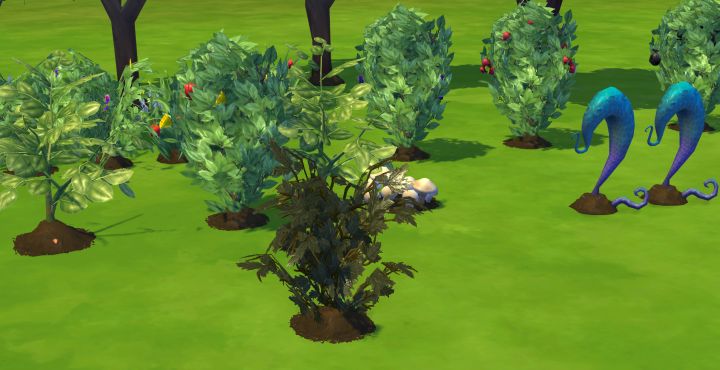 The Sims 4 Death Flower made from grafting