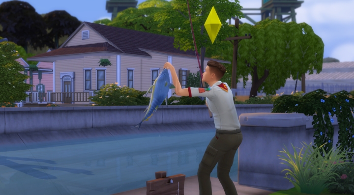 The Sims 4 Using Fish as Fertilizer and its strength