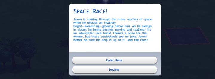 The Sims 4 Rocket Science - Missions are like choose your own adventure texts