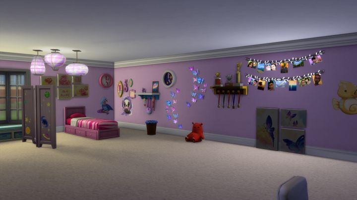 The Sims 4 Kids Room Stuff - all new stuff in the pack