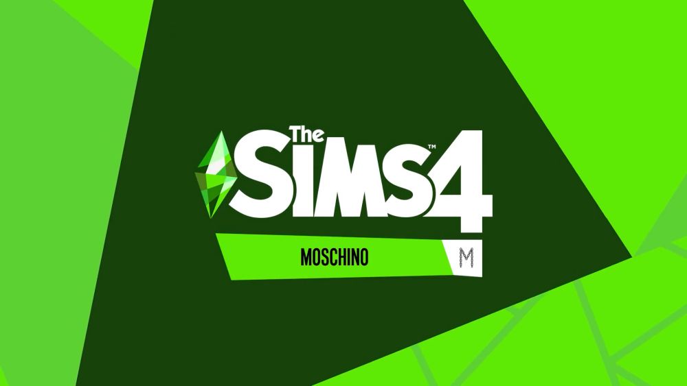 The Sims 4 Moschino Stuff Pack Logo and Release Date