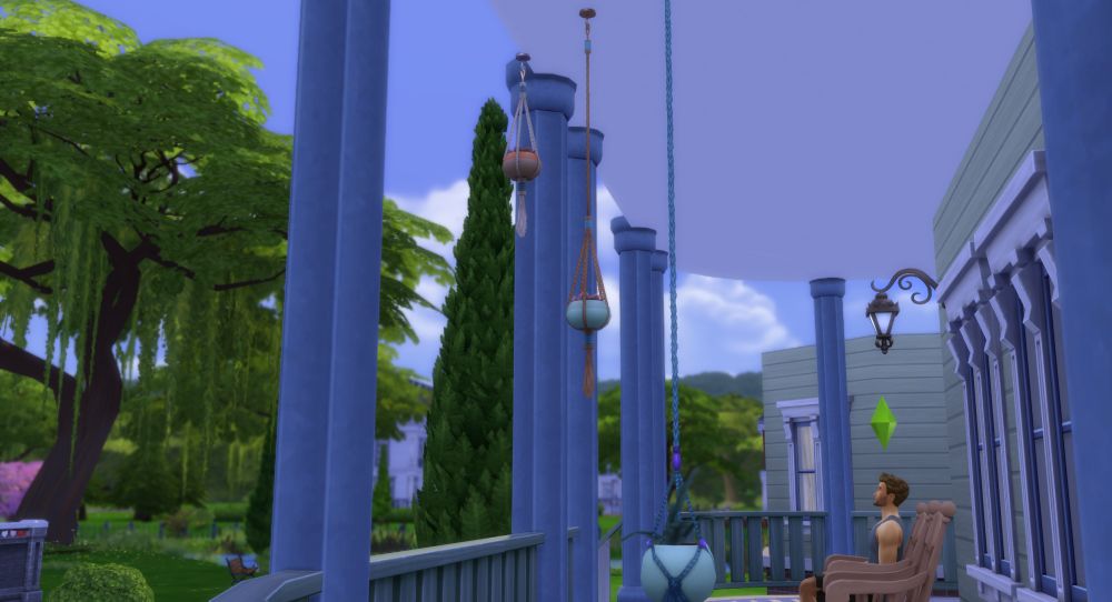 unlock hanging plants in Sims 4