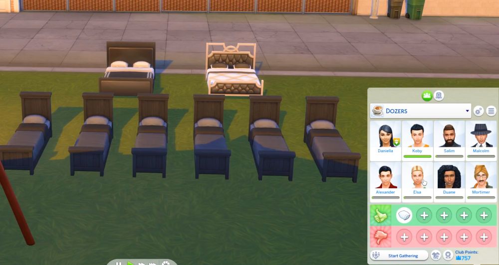 The Sims 4 Super Sim - Clubs are powerful for super sims
