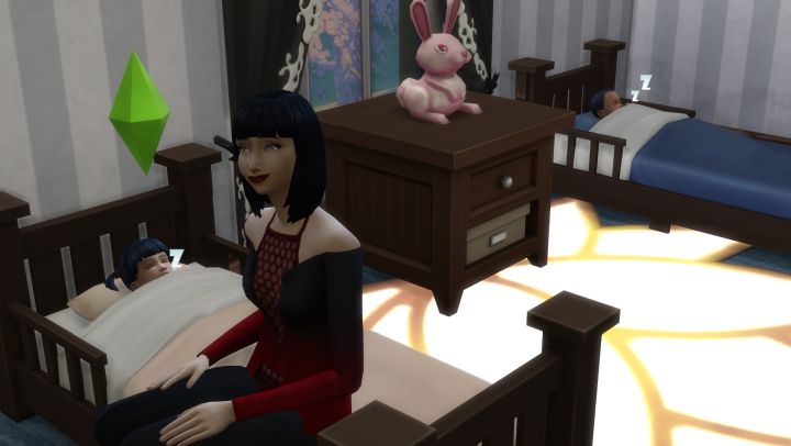 Toddler bed in The Sims 4