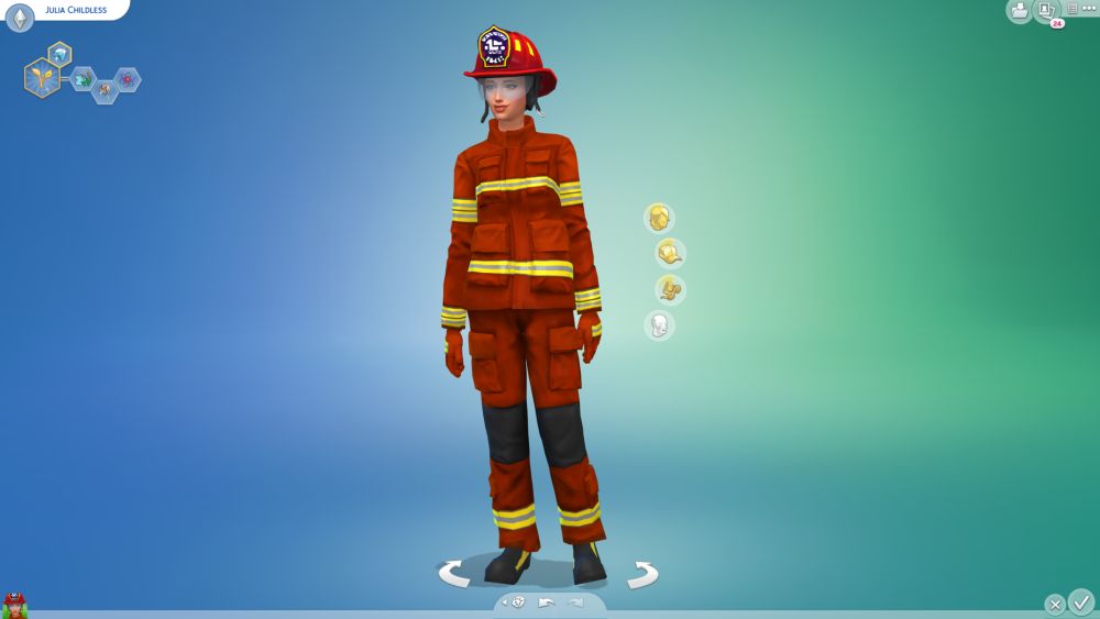 Firefighters have been added to The Sims 4