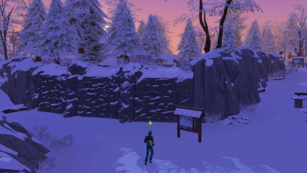 How to start rock climbing in The Sims 4 Snowy Escape