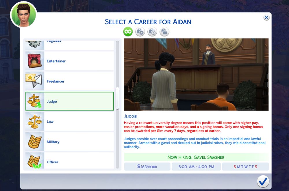 adult jobs for teens mod sims 4
