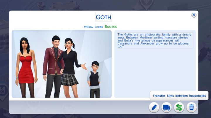 sims 4 creating a family