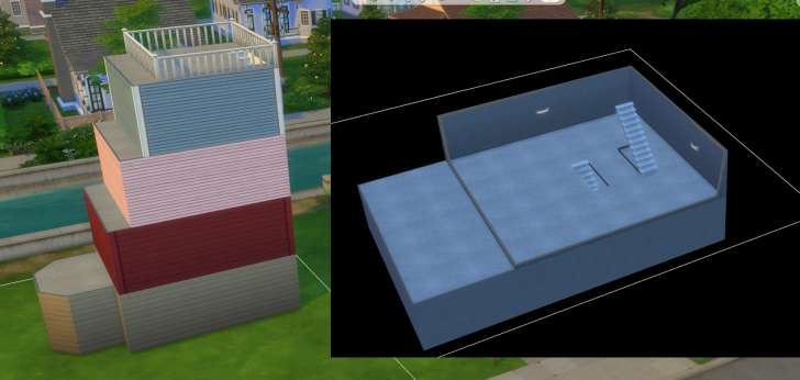sims 4 different wall heights