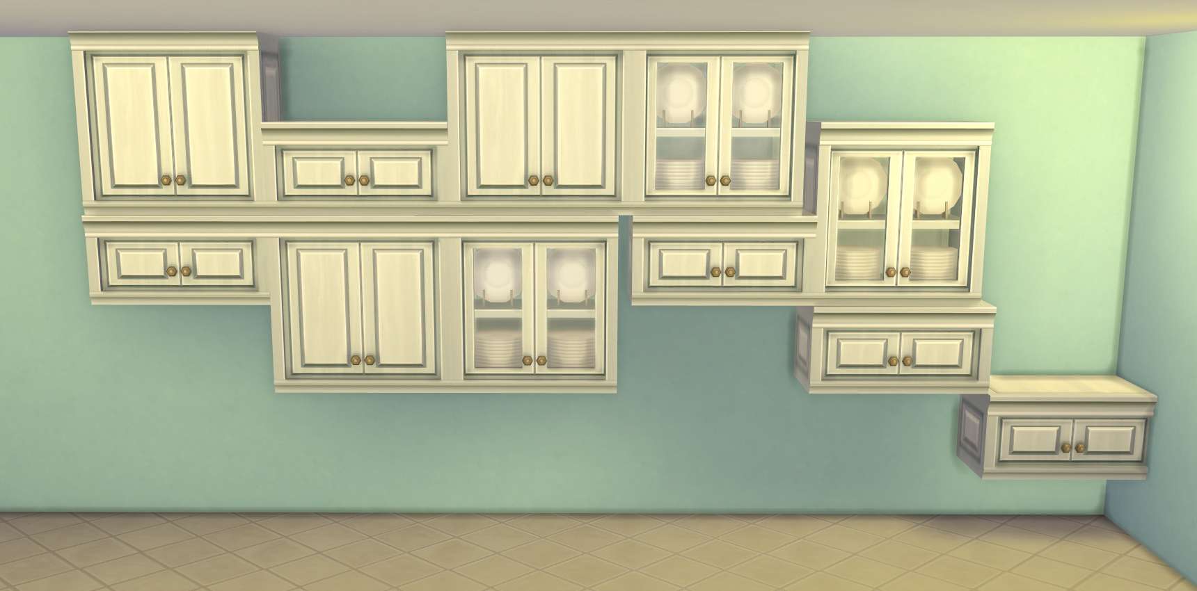 The Sims 4 Building: Counters, Cabinets and Islands