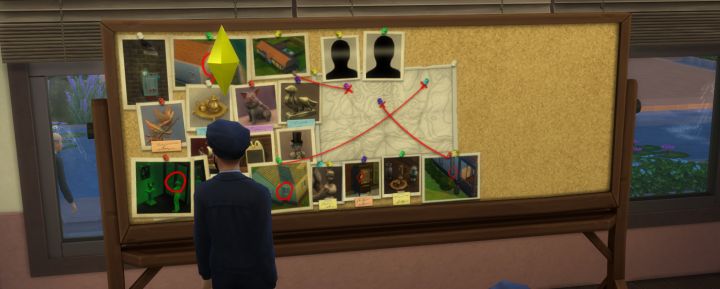 the sims 4 get to work suspect didn