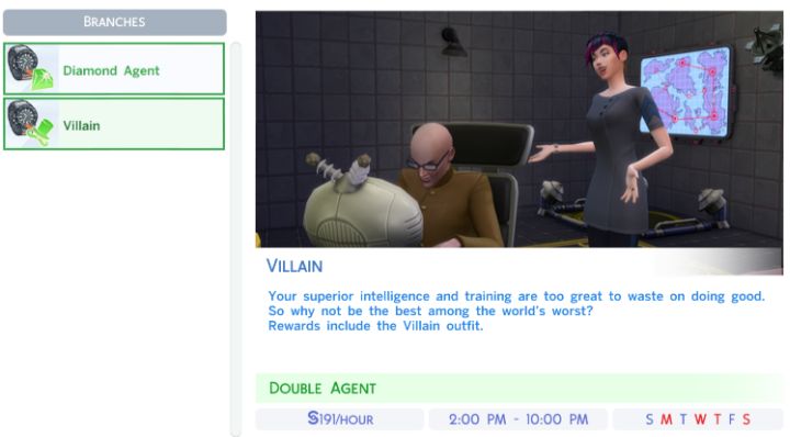 The Sims 4 Secret Agent Promotion - CHEAT PS4 