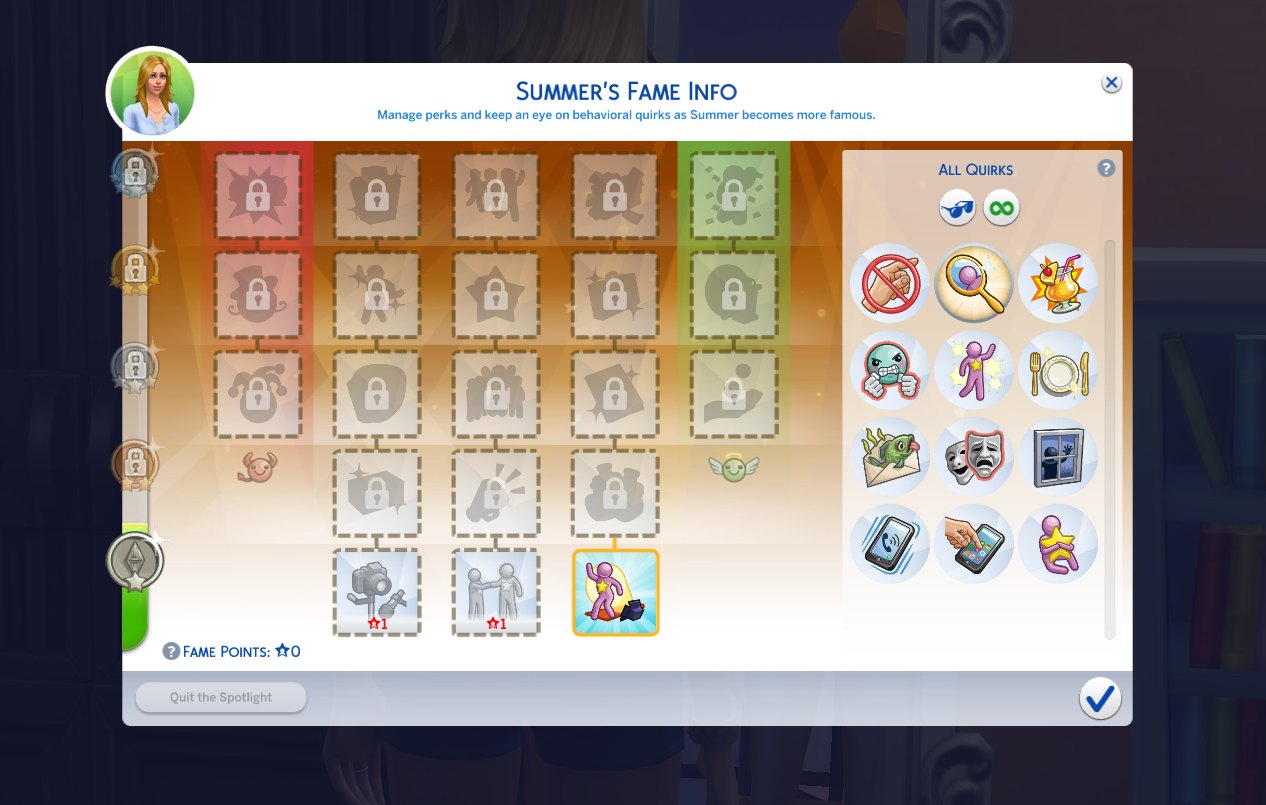 road to fame mod sims 4 safe download
