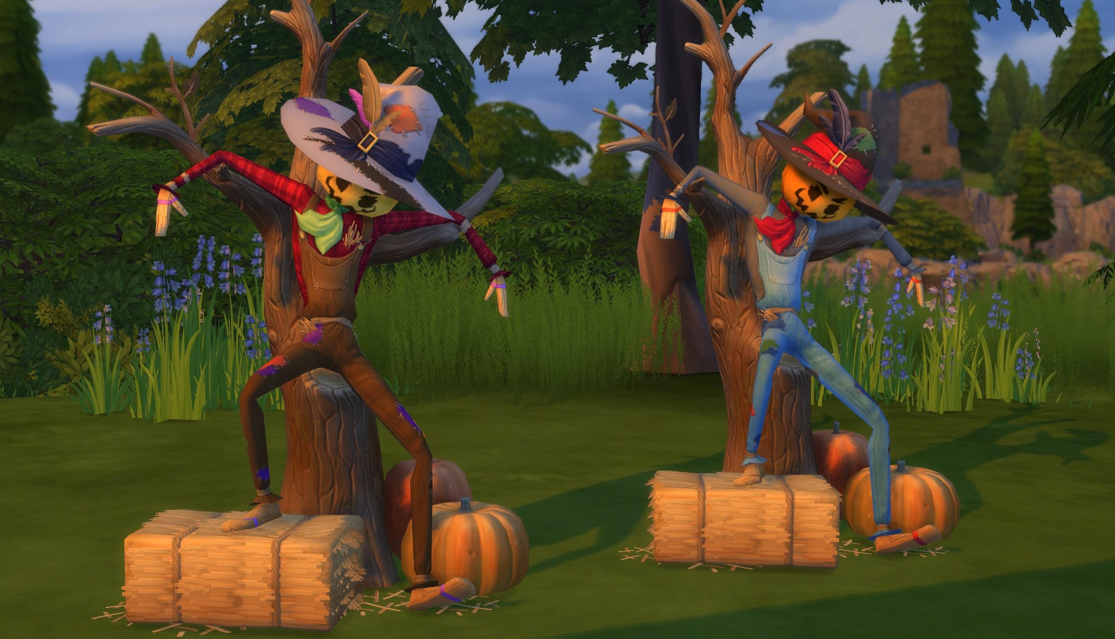 Patchy the straw man sims 4