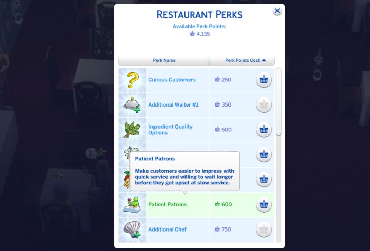sims 4 dine out mod