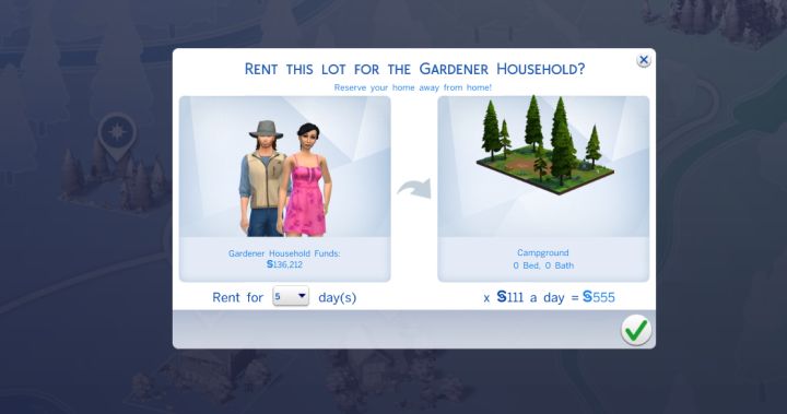 the sims 4 no option to go on vacation