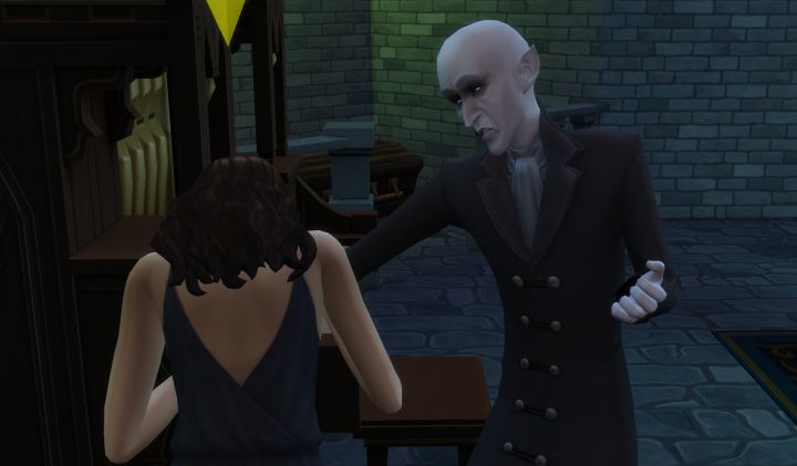 The Sims 4 Vampires Playing A Vampire Feeding Thirst - roblox sims with vampire