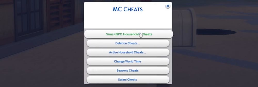 how to cheat in sims 4 by changing wieght