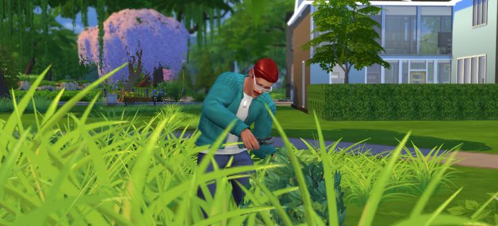 gardening in sims 4