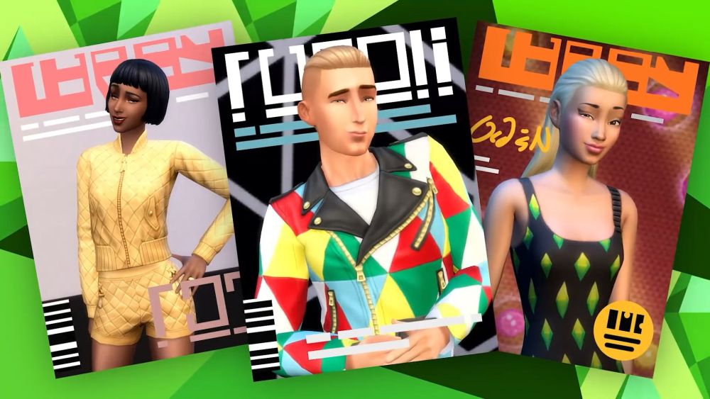 TheNinthWaveSims: The Sims 2 - The Sims 4 Moschino Stuff Fashion Objects  Set For The Sims 2